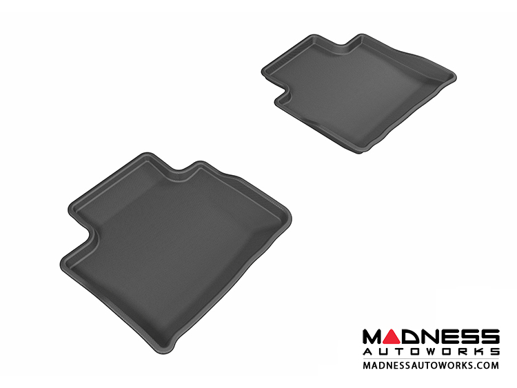 Chevrolet SS Floor Mats (Set of 2) - Rear - Black by 3D MAXpider (2013-)
